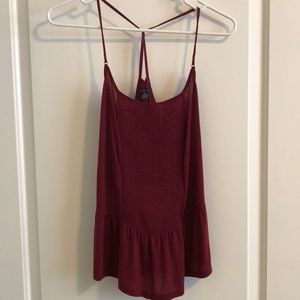 American eagle tank with embroidered detail